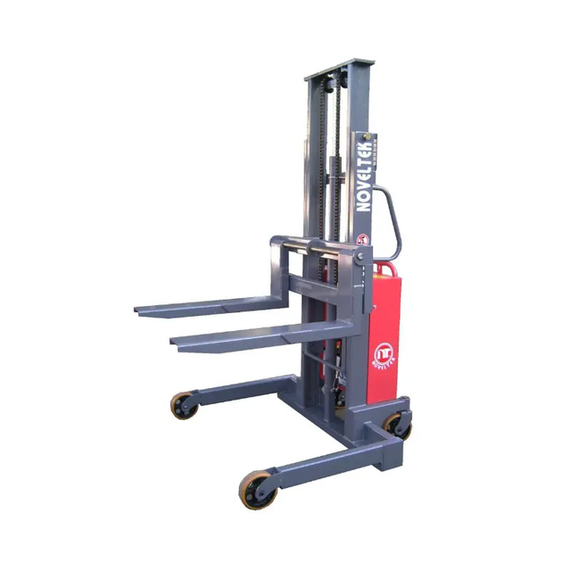 Impilatore semi-alimentato con supporto albero da 1 a 1,5 tonnellate