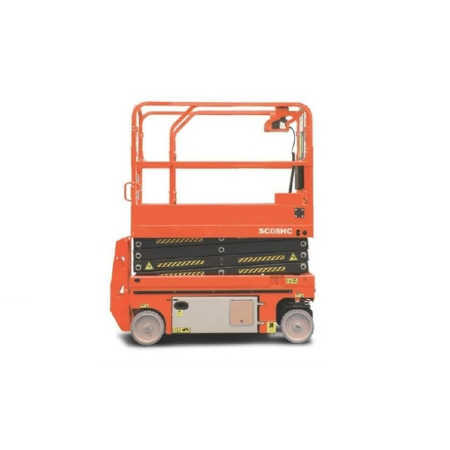 Carrello per lavoro aereo con ascensore a forbice